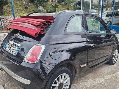 Usata Fiat 500 2010 Nero Cabrio
