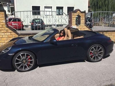 Usata Porsche 911 Carrera S Cabriolet 400 CV (294 kW) 2012 Blu/azzurro Cabrio
