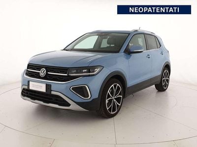 Clear blue metallizzato Usata 2024 VW T-Cross Style SUV | 22.900 € (Cara)