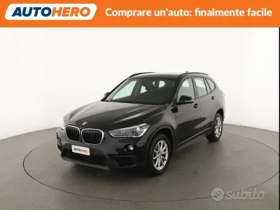 Usata BMW X1 150 CV (110 kW) 2019 Nero SUV