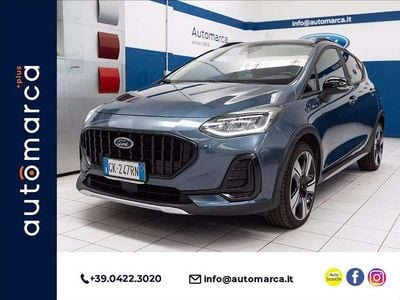 Usata Ford Fiesta Active 125 CV (91 kW) 2022 Blu metallizzato Utilitaria