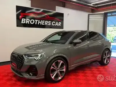 Usata Audi Q3 S-Line 200 CV (147 kW) 2022 Grigio scuro SUV