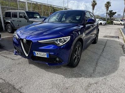 Usata Alfa Romeo Stelvio Ti 209 CV (153 kW) 2023 Blu/azzurro SUV