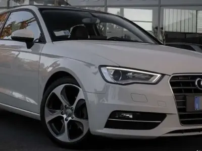 Usata Audi A3 Attraction 150 CV (110 kW) 2013 Bianco Berlina