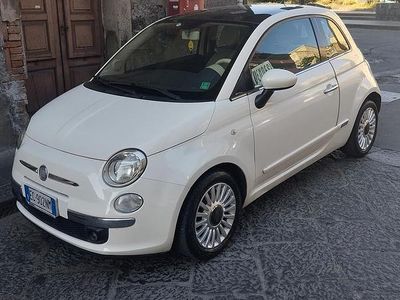 Usata Fiat 500 75 CV (55 kW) 2011 Bianco Berlina