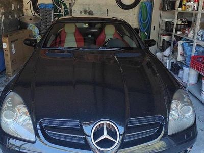 Usata Mercedes SLK200 163 CV (119 kW) 2006 Nero Cabrio