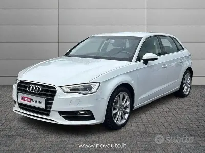 Usata Audi A3 Ambiente 150 CV (110 kW) 2016 Bianco Berlina