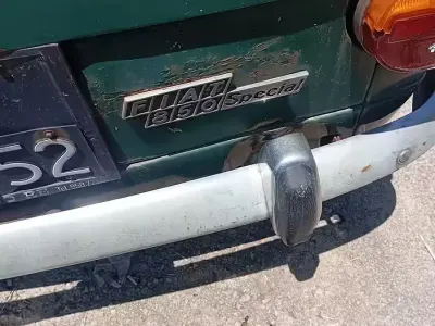 Usata Fiat 850 1970 Verde Berlina