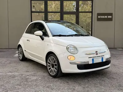 Usata Fiat 500 Lounge 69 CV (50 kW) 2015 Bianco Utilitaria