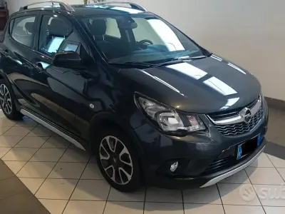 Usata Opel Karl Rocks 73 CV (53 kW) 2018 Grigio Utilitaria
