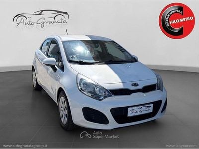 Usata Kia Rio EX 90 CV (66 kW) 2012 Bianco Berlina