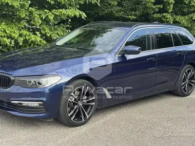 Occasion BMW 520 Comfort Edition 190 PK (139 kW) 2018 Blauw Stationwagen