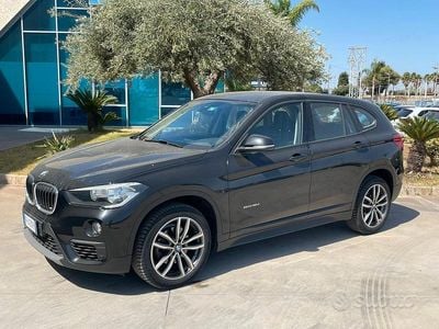 Usata BMW X1 Advantage 150 CV (110 kW) 2017 Nero SUV