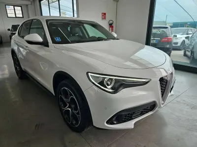 Usata Alfa Romeo Stelvio 209 CV (153 kW) 2019 Bianco SUV