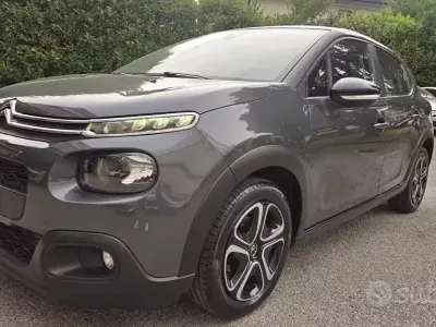 Usata Citroën C3 PureTech 82 CV (60 kW) 2017 Grigio Berlina