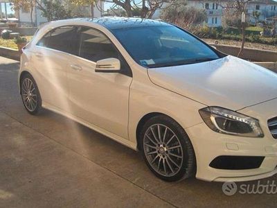 Usata Mercedes A180 Premium 109 CV (80 kW) 2015 Bianco Berlina