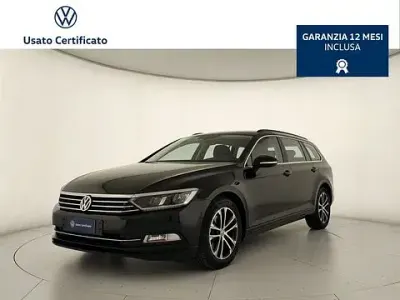 Usata VW Passat Business 150 CV (110 kW) 2019 Nero Station wagon