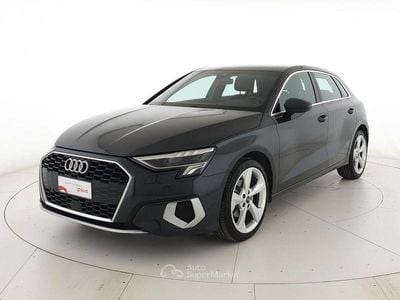 Usata Audi A3 Advanced 116 CV (85 kW) 2023 Grigio manhattan metallizzato Berlina