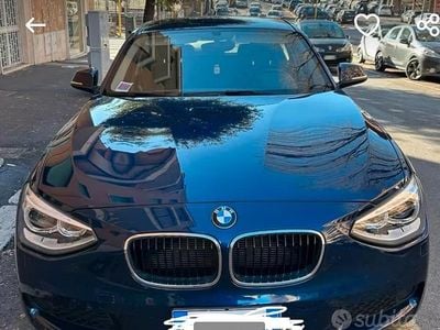 Usata BMW 114 102 CV (75 kW) 2013 Blu Utilitaria