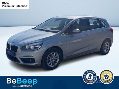 Usata BMW 216 Active Tourer Advantage 116 CV (85 kW) 2017 Grigio metallizzato Monovolume