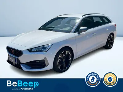 Usata Cupra Leon 150 CV (110 kW) 2024 Bianco pastello Station wagon