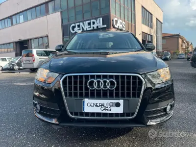Usata Audi Q3 Advanced 140 CV (102 kW) 2012 Nero SUV