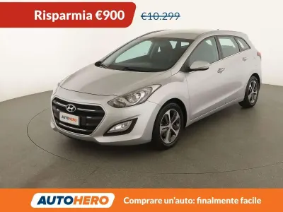 Usata Hyundai i30 Comfort 110 CV (80 kW) 2015 Argento Station wagon
