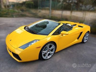 Usata Lamborghini Gallardo 520 CV (382 kW) 2007 Giallo Cabrio