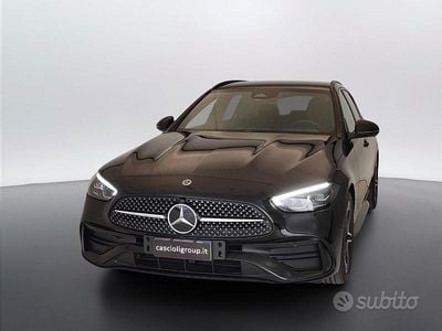 Usata Mercedes C220 Advanced 197 CV (144 kW) 2024 Nero Station wagon