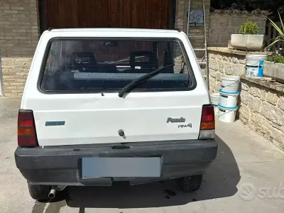 Usata Fiat Panda Young 39 CV (28 kW) 1999 Bianco Berlina