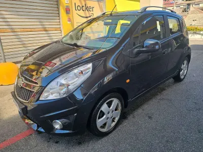Usata Chevrolet Spark LT 82 CV (60 kW) 2010 Nero Utilitaria