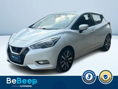 Gebraucht Nissan Micra Visia+ 71 PS (52 kW) 2018 Weiß Kleinwagen