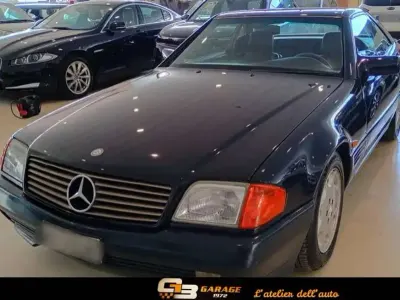 Usata Mercedes SL320 231 CV (169 kW) 1994 Blu/azzurro Cabrio