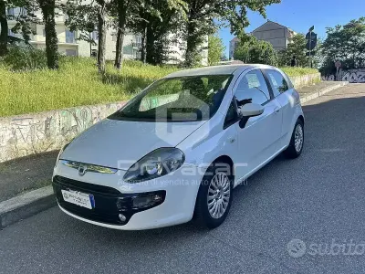 Usata Fiat Punto Evo S 77 CV (56 kW) 2011 Bianco Utilitaria