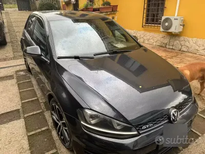 Usata VW Golf VII GTD 184 CV (135 kW) 2014 Grigio Berlina