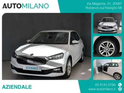 Usata Skoda Fabia Selection 80 CV (58 kW) 2024 Bianco Utilitaria