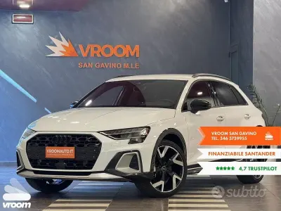 Usata Audi A3 Advanced Plus 150 CV (110 kW) 2024 Bianco Berlina