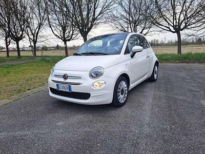 Usata Fiat 500 Lounge 69 CV (50 kW) 2020 Bianco Utilitaria