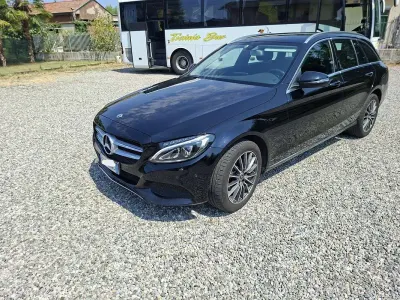 Usata Mercedes C220 Business 170 CV (125 kW) 2018 Nero Station wagon