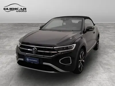 Usata VW T-Roc Cabriolet Style 150 CV (110 kW) 2023 Nero Cabrio