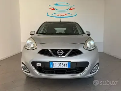 Usata Nissan Micra Tekna 80 CV (58 kW) 2014 Grigio Utilitaria