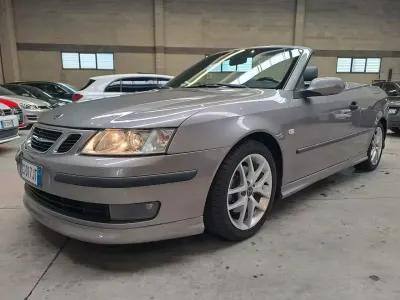 Usata Saab 9-3 Aero 210 CV (154 kW) 2005 Grigio Cabrio