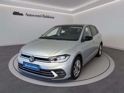 Usata VW Polo Style 95 CV (69 kW) 2023 Argento met Utilitaria
