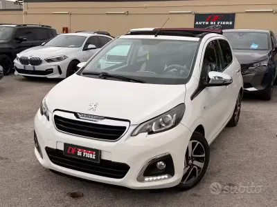 Usata Peugeot 108 69 CV (50 kW) 2016 Bianco Cabrio