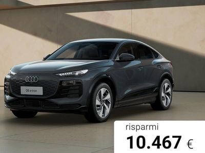 Nuova Audi Q6 Sportback e-tron Advanced Plus 100 kW (136 CV) 2025 Grigio magnete SUV