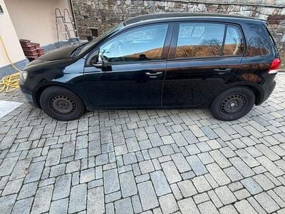 Usata VW Golf VI 78 CV (57 kW) 2010 Nero Utilitaria