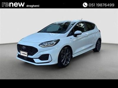 Begagnad Ford Fiesta ST-Line 125 HK (91 kW) 2023 Vit Halvkombi