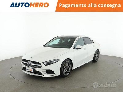 Usata Mercedes A180 Premium 115 CV (84 kW) 2019 Bianco Berlina