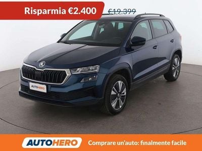 Usata Skoda Karoq Executive 150 CV (110 kW) 2022 Blu/azzurro SUV