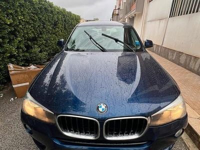 Begagnad BMW X3 Comfort Edition 190 HK (139 kW) 2016 Blå SUV